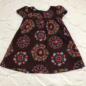 12/18 month Baby Gap Brown Dress